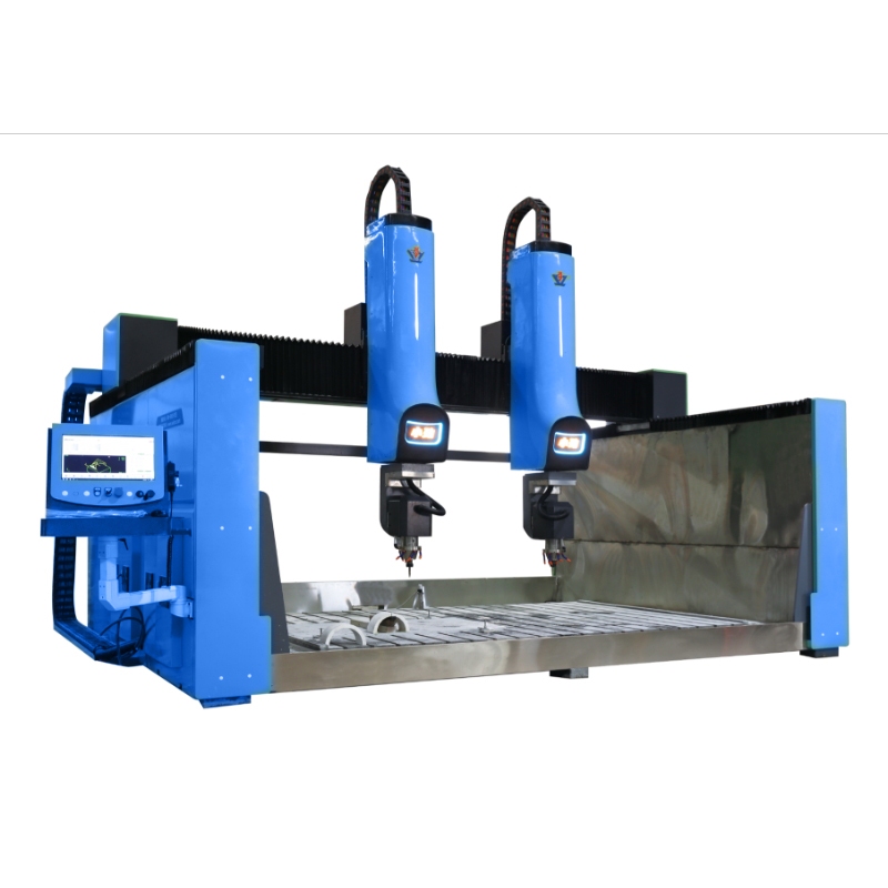 Reinventing Stone Craftsmanship: The Rise of the 5-Axis Dual-Head Stone Engraving Machine