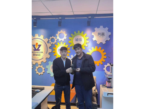 Quanzhou Jinzuan Technology Co., Ltd. Welcomes Esteemed Client from Turkmenistan, Showcasing the Power of YTJ600 5-Axis Cutting Machine