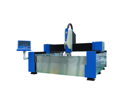 3 Axis CNC Router Cutting Tombstone Edges