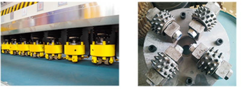 Automatic Stone Litchi Surface Machine